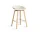 Barová stolička AAS 32 Low Lacquered Oak Veneer, melange cream