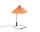 Stolní lampa Matin 300, polished brass / peach