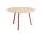 Jídelní stůl Loop Stand Table Round Ø120, oak/maroon red
