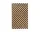 Jutový koberec Check Wool 140x200, coffee/natural