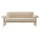 Pohovka Brasilia, Sheepskin nature/natural oak