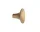 Věšák HiHat Knob Mini 2 ks, brass