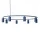 Lustr Donna Circle 100, midnight blue