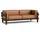 Třímístná pohovka Kube Dark Brown, Ultra 41574