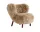 Křeslo Little Petra VB1, walnut/sheepskin Honey