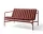 Prošívaný podsedák Palissade Lounge Sofa Soft Quilted Cushion, iron red