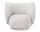 Lounge chair Rico, Bouclé off-white