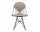 Židle Eames DKR-2, basic dark / leather