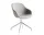 Židle AAC 121, Polished Aluminium/Remix 133