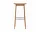 Barová stolička NY11 High, natural oak / dunes leather Camel 21004