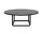 Konferenční stolek Florence Coffee Table Ø90, black Marquina marble / black