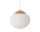Závěsná lampa Acorn Ø41, matt opal glass