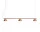 Závěsná lampa Blush rail 3, warm beige