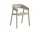 Židle Cover Armchair, dark beige