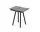 Stolička s podsedákem Georg, light grey / black oak