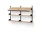Policová sestava Office Shelf, oak/black