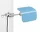 Lampa Apex Clip, pastel blue