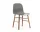 Židle Form Walnut, grey