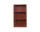 Skříňka Haze Reeded Glass, oxide red