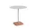 Stůl Terrazzo Ø70, red terrazzo / sky grey
