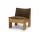 Ex-display Křeslo Tenon Natural Oak, Zinc Drake Mocha