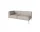 Dvoumístná otevřená pohovka Caisa Brushed Steel / Nantes sand, levá