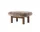 Ottoman Brasilia, Sheepskin sahara/dark stained oak