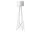 Stojací lampa Ray F2, white