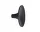 Věšák HiHat Knob Maxi 2 ks, burned black