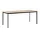 Jídelní stůl Drip HW116, black/lacquered oak