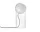 Lampa Topan VP14, chrome-plated