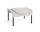 Otoman O2, light grey textile