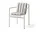 Prošívaný podsedák Palissade Dining Armchair Soft Quilted Cushion, sky grey