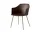 Židle Rely HW33 s područkami, bronzed / burnt umber