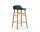 Barová židle Form 65 cm Oak, green