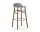 Barová židle Form 75 cm Walnut, grey