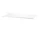 Police String Metal Shelf Low Edge 78 x 30, white