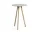Stolek Copenhague CPH 20 Ø70, oak/off white linoleum