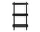 Police Block Shelf, black/black