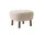 Pouf Little Petra ATD1, walnut / Karakorum