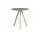 Stolek Copenhague CPH 20 Ø50, oak/grey linoleum