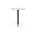 Stolek Allez Table 3L 60x60 cm, stainless steel