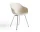 Židle AAC 226 Chromed Steel Base, melange cream