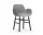 Židle Form s područkami Black Oak, grey