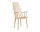 Židle J110, lacquered oak
