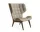 Křeslo Mammoth, light smoked oak / Barnum Boucle Col 3
