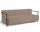 Rozkládací pohovka Daybe Armrest, light brown