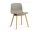 Židle AAC 12 Lacquered Solid Oak, khaki