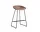 Barová stolička AAS 38 Low, black / soft brick