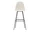 Barová židle Eames Plastic High, pebble